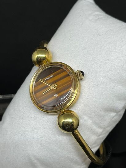 HENO Suisse - montre femme bijou en argent...