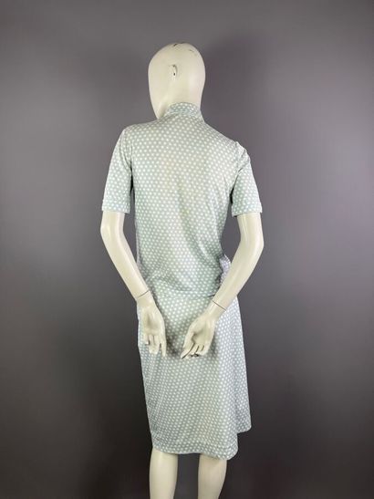 HERMÈS Paris - Ensemble jupe d'été en coton...