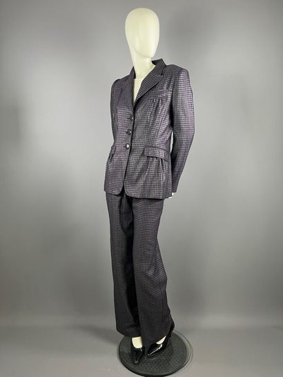 LOUIS FERAUD Ensemble pantalon laine et lurex...