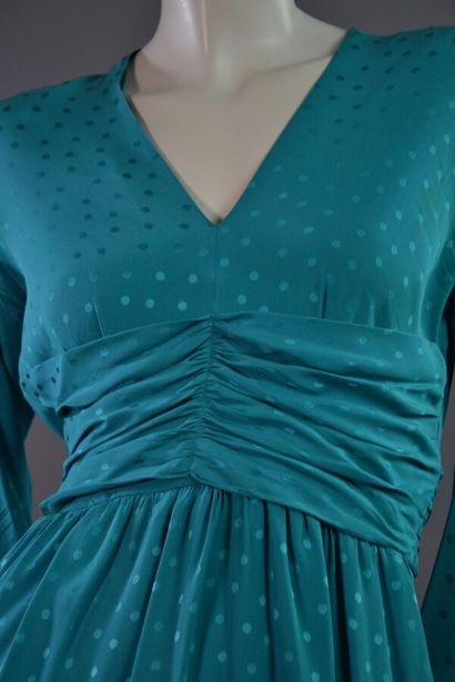 GUY LAROCHE Boutique - Robe cocktail en soie...