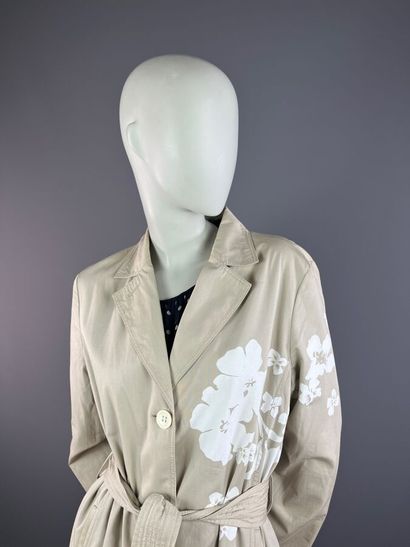 ESCADA Sport - Manteau coupe-vent beige et...