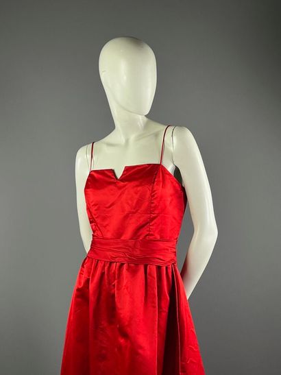 CHARLES SLUCK - Robe du soir et boléro en...