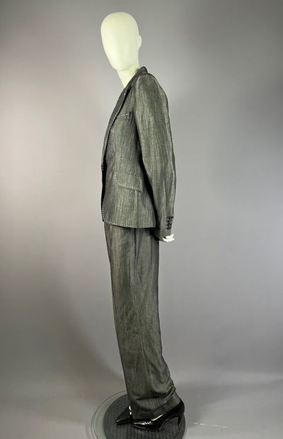 GEORGES RECH - Tailleur pantalon en laine...