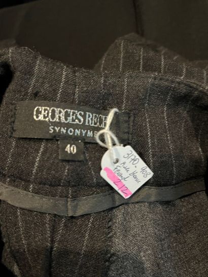 FERAUD / GEORGES RECH - Blouse en satin de...