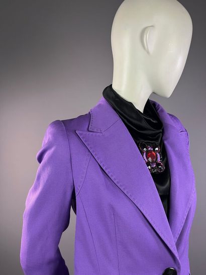 FERAUD X 2 - Veste tailleur violette et top...