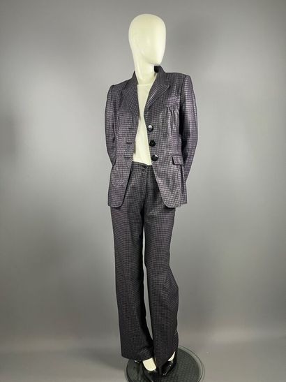 LOUIS FERAUD Ensemble pantalon laine et lurex...