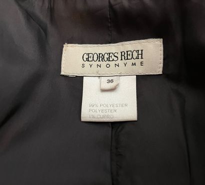 GEORGES RECH Synonyme- Veste tailleur marron...
