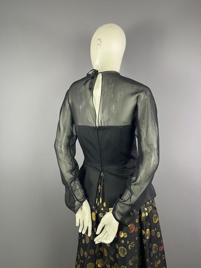 JACQUELINE LECHAT Cannes - Robe cocktail...