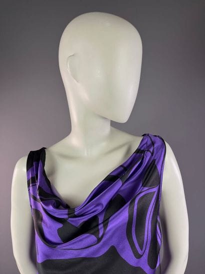 FERAUD X 2 - Blouse et débardeur en soie...