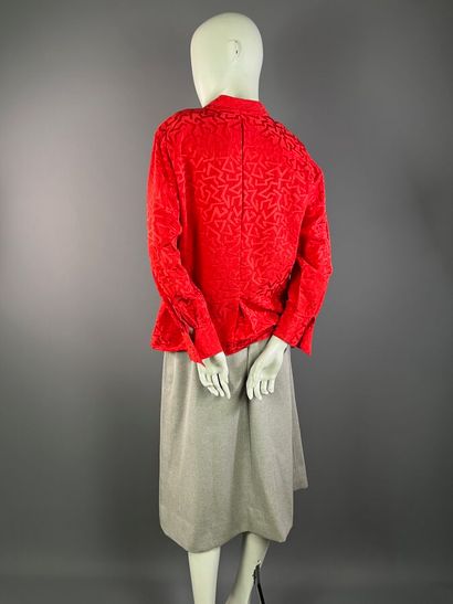 COURRÈGES / SAINT LAURENT Rive-Gauche - Blouse...