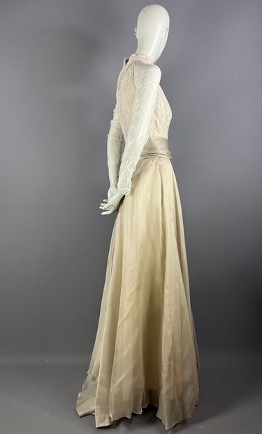 HÉLÈNE GAINVILLE PARIS - Robe du soir en...