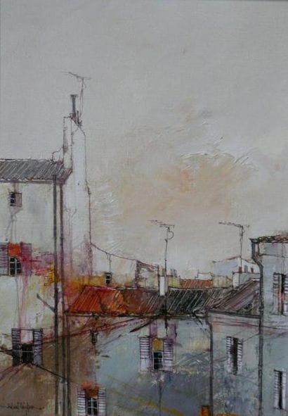 Julian TAYLOR (1954)
Les toits de Paris Huile...