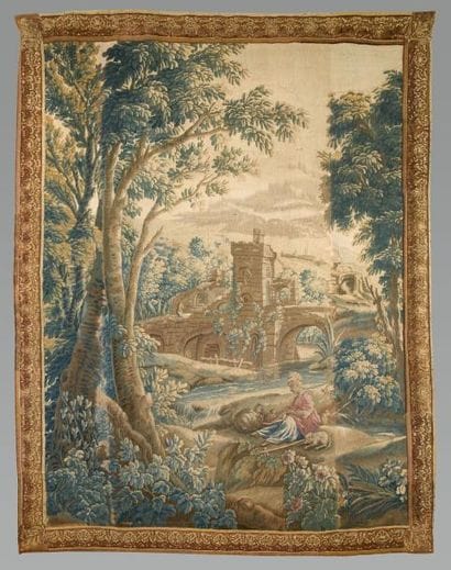 Tapisserie fine, manufacture royale d'Aubusson....