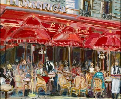 Maurice EMPI (1933)
Madrigal Huile sur toile...