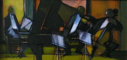 Camille HILAIRE (1916-2004)
Les musiciens...