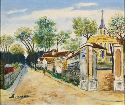 Elisée MACLET (1881-1962)
Forêt de Sénart...