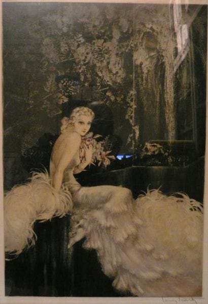 Louis ICART (1888-1950)
Lilies, les orchidées...