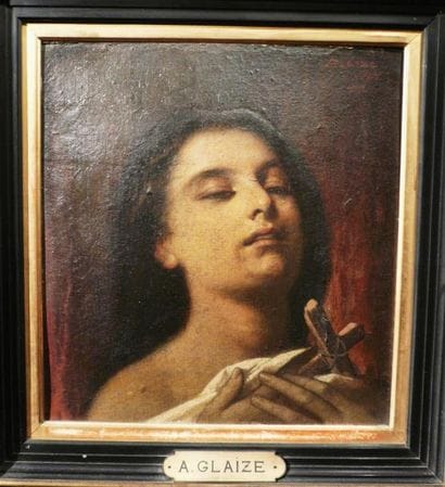 Auguste Barthelemy GLAIZE (1807-1893)
Marie-Madeleine...