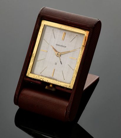 JAEGER LECOULTRE - Pendulette de voyage en...