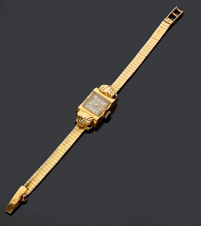 Montre de dame ELIX en or jaune 18 k (750...