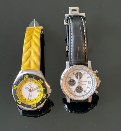 Deux montres l'une PULSAR, l'autre LAURE...