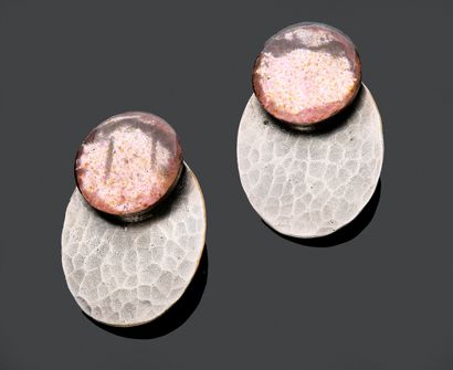JACQUES GAUTIER - Vers 1960 - Boucles d'oreilles...
