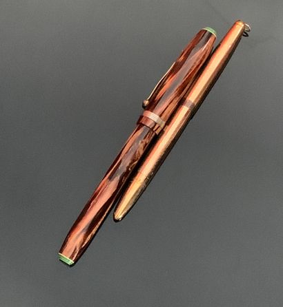 Lot de deux stylos plume - (AMERICAIN, EVERGOOD)...