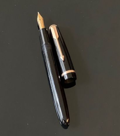 PARKER - FRANCE - Stylo plume en résine noire,...