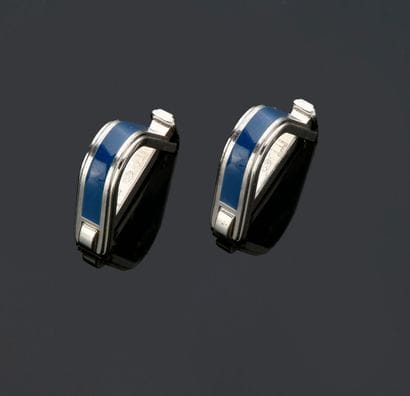 DUNHILL - Paire de boutons de manchette de...