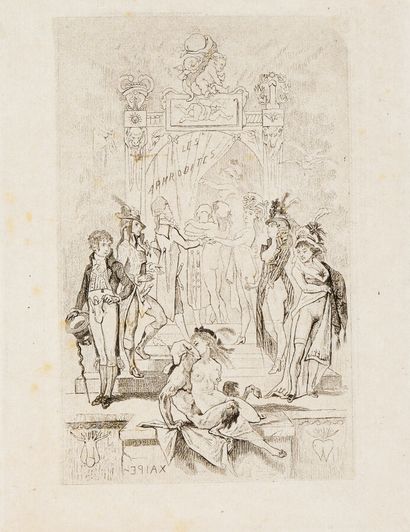 FELICIEN ROPS (1833-1898)
Les Aphrodites,...