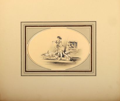 Eugène LE POITTEVIN (Paris 1806-1870)
Diableries...