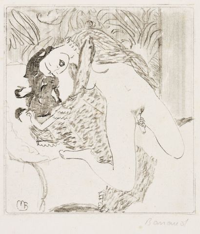 MAURICE BARRAUD (1889-1954)
Erotic scenes,...