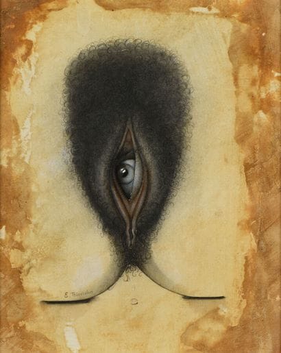 Edith THIERCELIN (b. 1947)
Adam and Eve and...