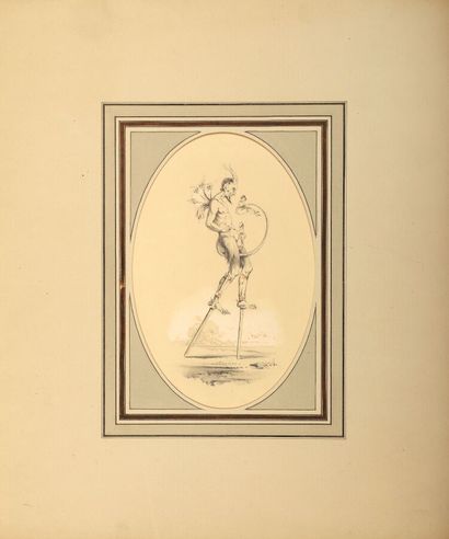 Eugène LE POITTEVIN (Paris 1806-1870)
Diableries...