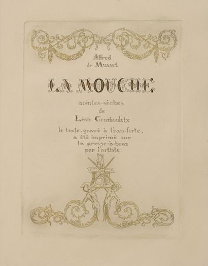 MUSSET (Alfred de). La Mouche. S.l.n.d. [Paris,...
