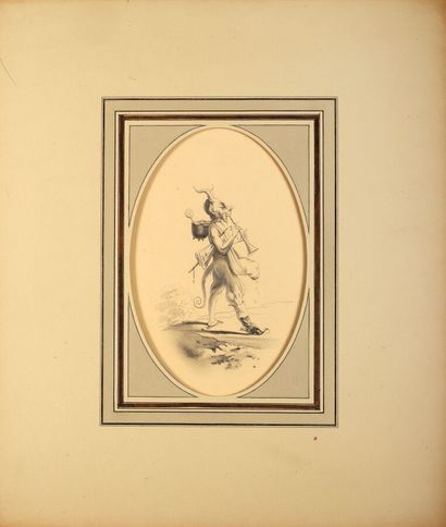 Eugène LE POITTEVIN (Paris 1806-1870)
Diableries...