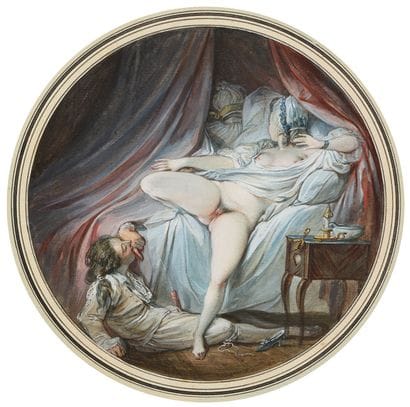 Late 18th century school, in the style of...
