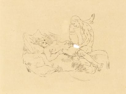 Félicien ROPS (1833-1898)
Le Ravissement...