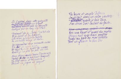 [LOUYS (Pierre)]. Erotic poetry by a famous...