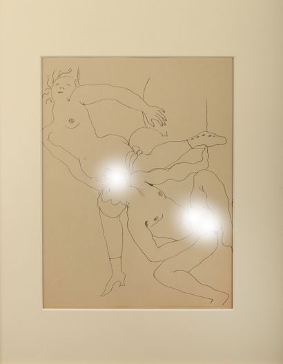 Jean COCTEAU (1889-1963)
Duo Final. Un Homme,...