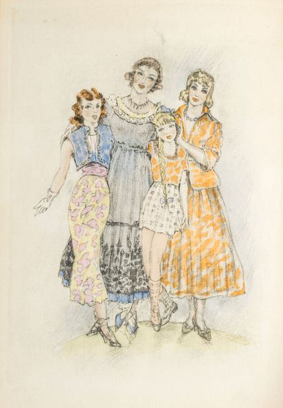 [LOUYS (Pierre)]. 3 filles de leur mère....
