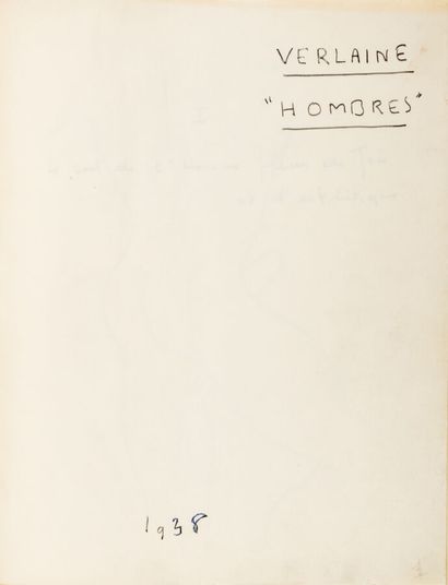VERLAINE (Paul). 