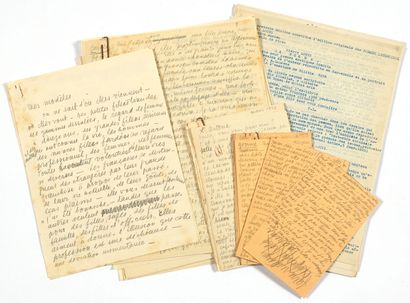 LOUYS (Pierre). o Manuscripts (