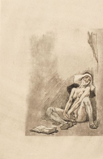 AFTER FELICIEN ROPS (1833-1898)
Sainte Thérèse,...