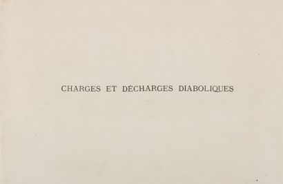 [LE POITTEVIN (Eugène)]. Charges et décharges...