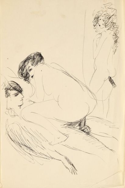 [LOUYS (Pierre)]. Seventeen drypoints by...