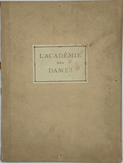 MARQUET (Albert) & VERLAINE (Paul). L'Académie...