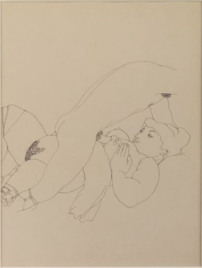 Jean COCTEAU (1889-1963)
Duo, one man, one...