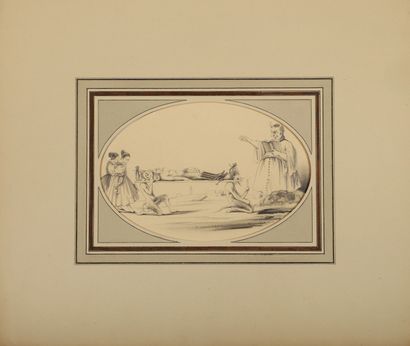 Eugène LE POITTEVIN (Paris 1806-1870)
Diableries...
