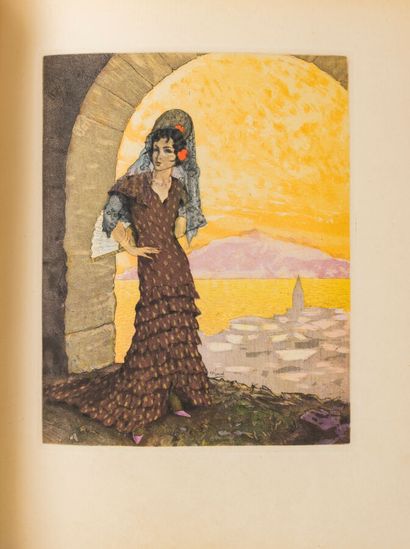 BLUM (Maxime). Pilar d'Algésiras. S.l.n.d....